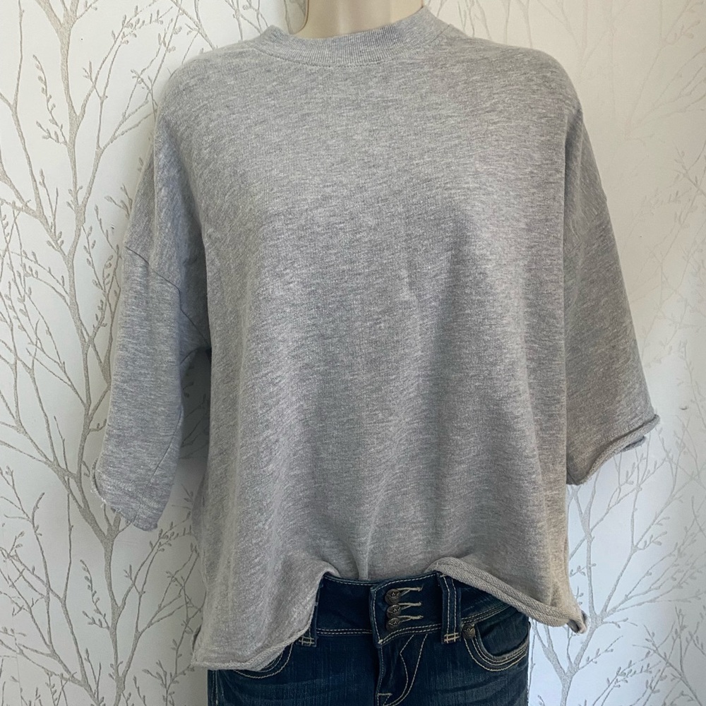 Treasure and Bond Grey short sleeve